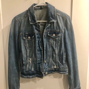 American Eagle Distressed Jean  jacket